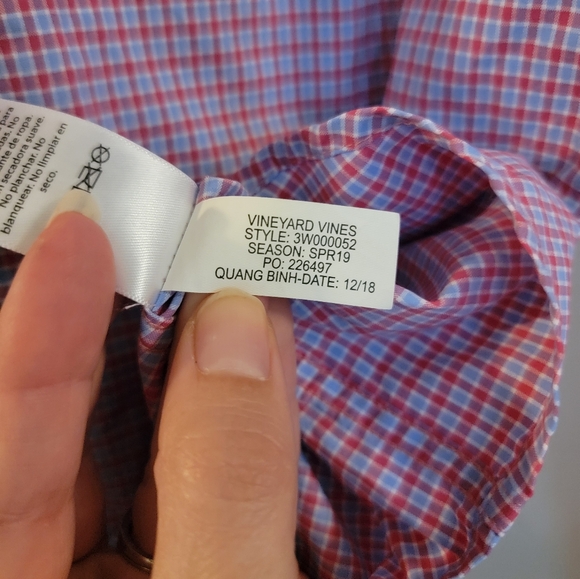 Vineyard Vines Performance Whale Shirt Boys Size Medium 12-14 Button Down Polo - Picture 2 of 10